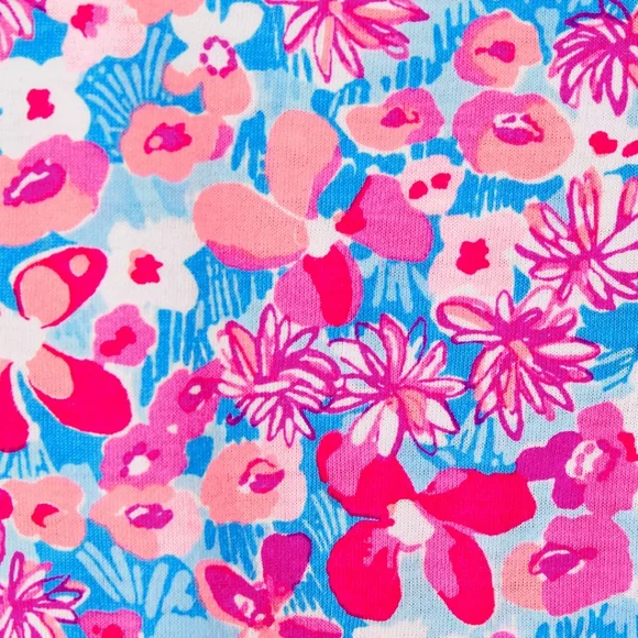 NWT Lilly Pulitzer Easley Short Sleeve Dress Aura Pink Baby Bloomer - Picture 5 of 5